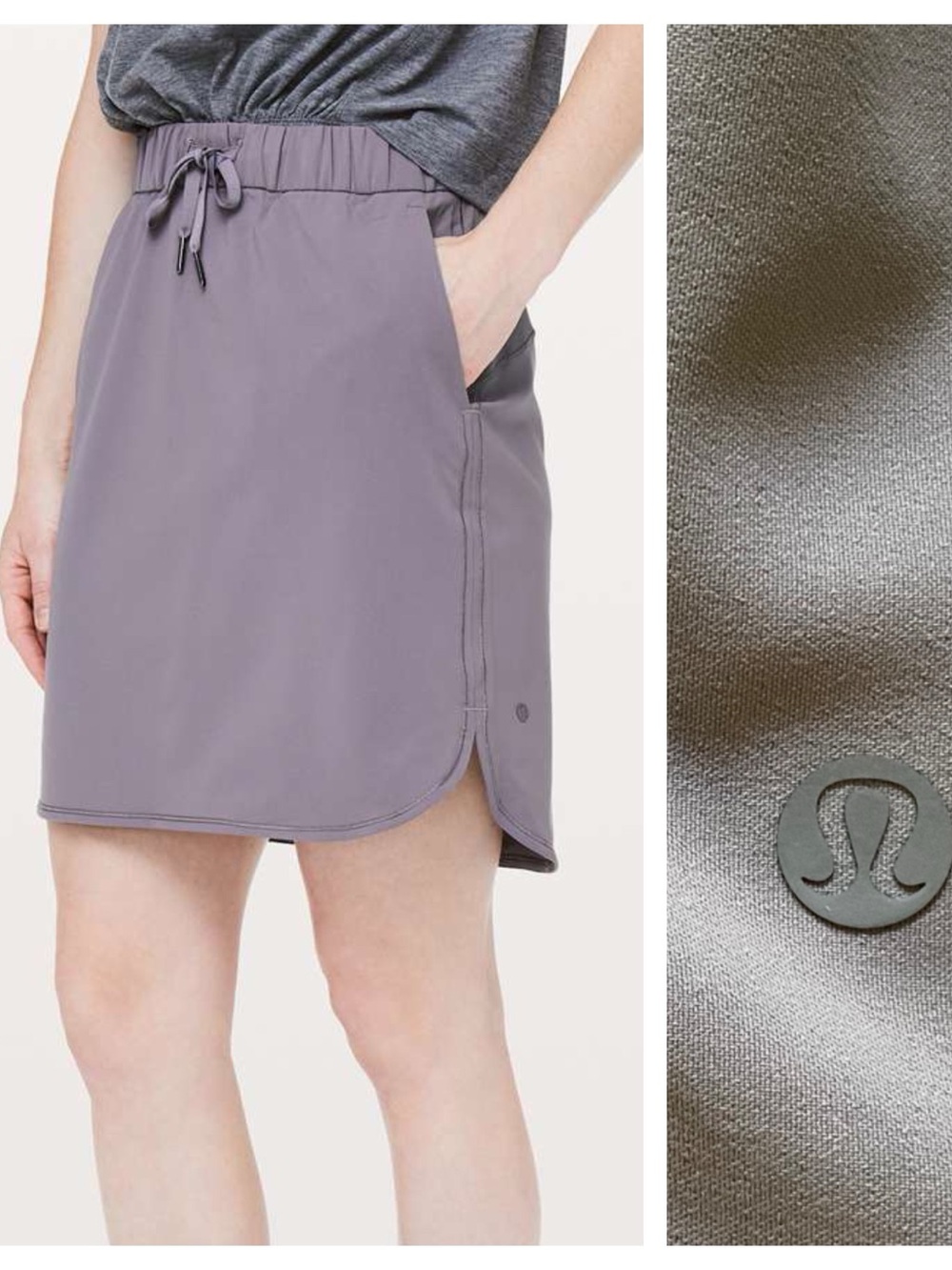 Lululemon On The Fly Skirt 21 inch Eggplant Purple 6
